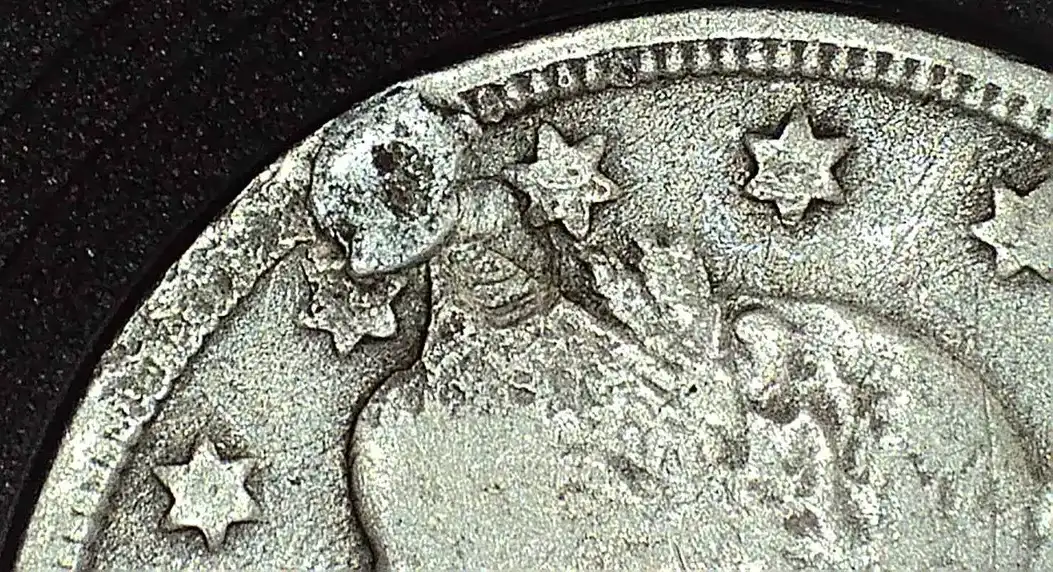 What-Is-That-Weird-Small-Cud-Thing-On-The-Rim-Of-This-1883-No-Cents-Nickel?